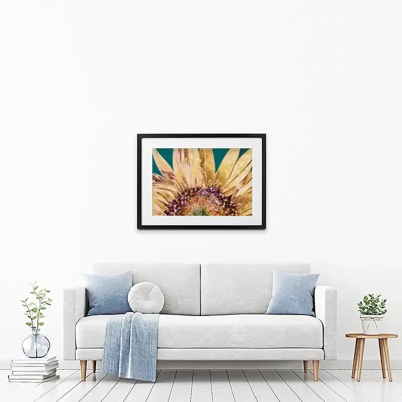 Beautiful Sunflower Framed Art Print Beautiful Sunflower Framed Art Print wall art product Sarah Manovski