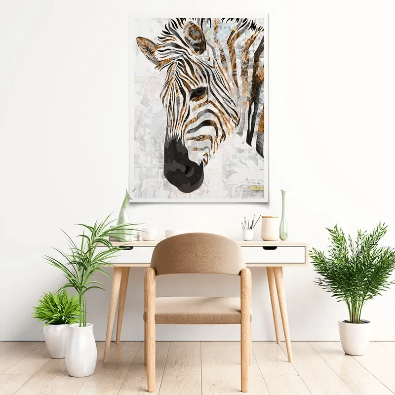 Beautiful Zebra Art Print Beautiful Zebra Art Print wall art product Sarah Manovski