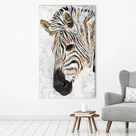 Beautiful Zebra Canvas Print Beautiful Zebra Canvas Print wall art product Sarah Manovski