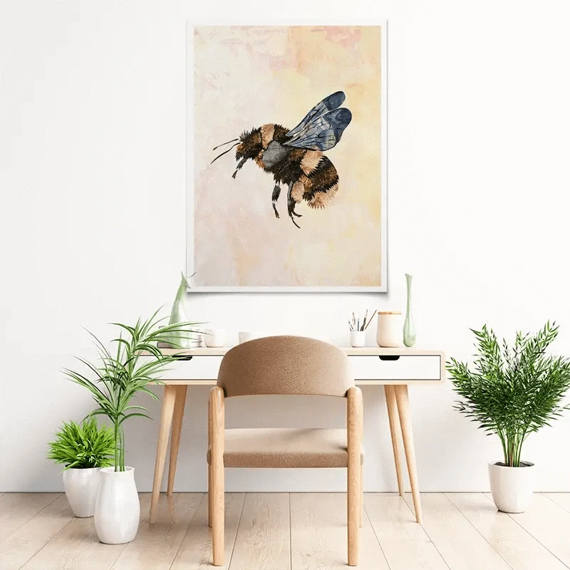 Bee-Kind Art Print Bee-Kind Art Print wall art product Sarah Manovski