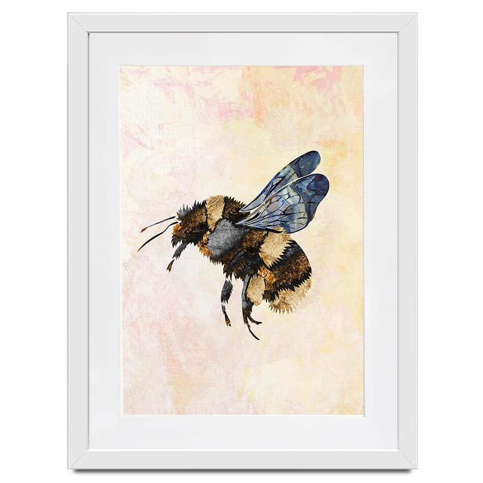 Bee-Kind Framed Art Print Bee-Kind Framed Art Print wall art product Sarah Manovski