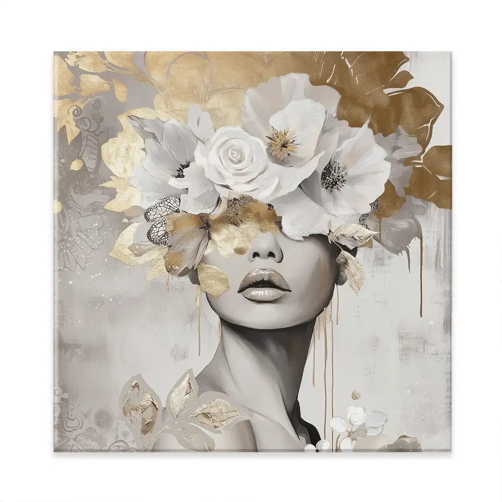 Bella Square Canvas Print Bella Square Canvas Print wall art product Bella Eve