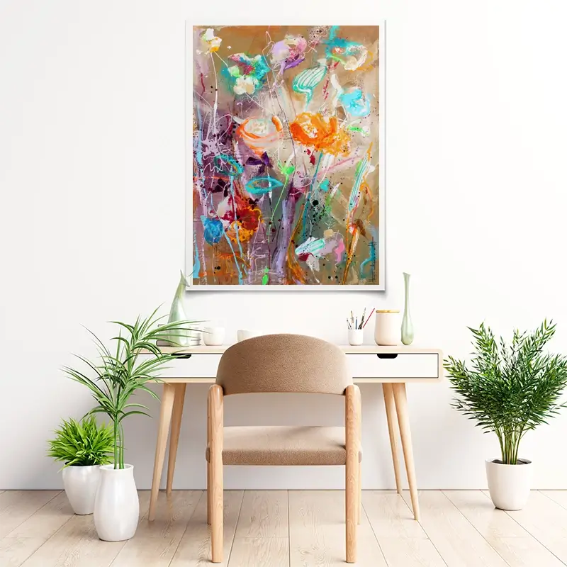 Belle Fleur Art Print Belle Fleur Art Print wall art product Studio Paint-Ing