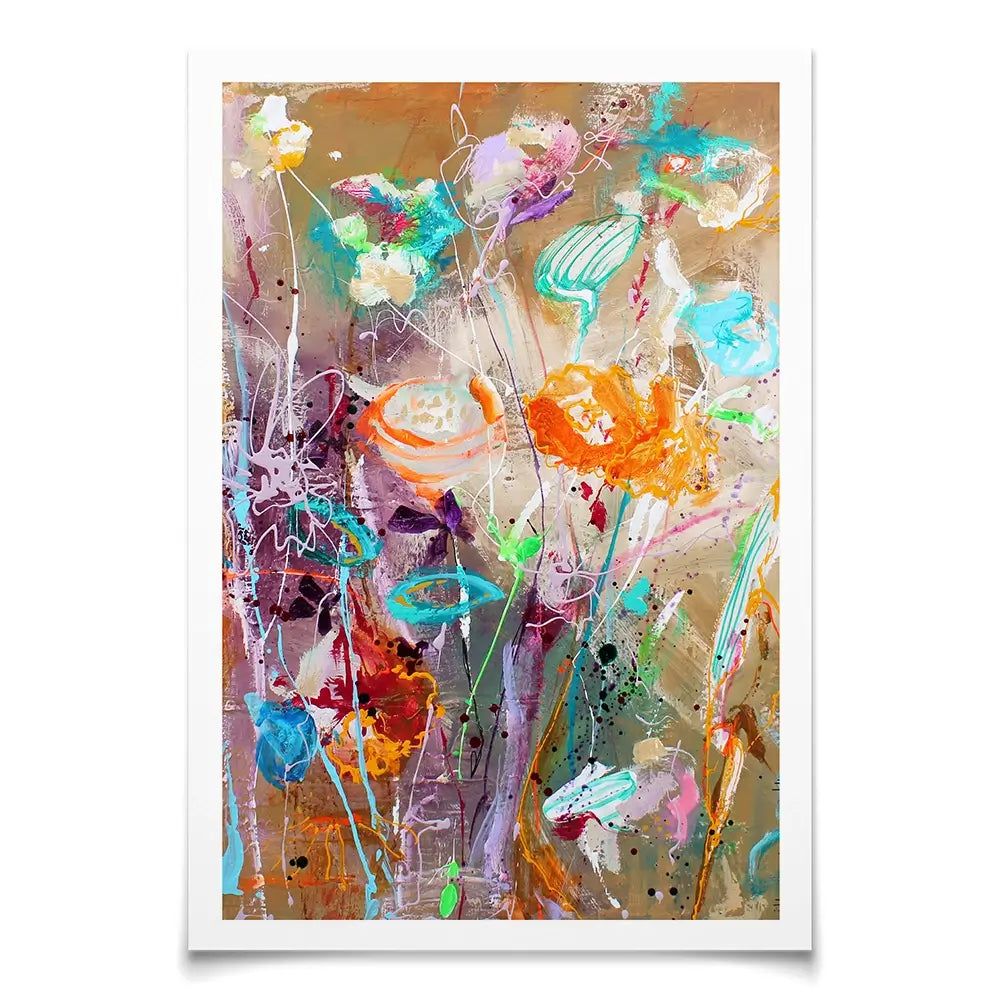 Belle Fleur Art Print Belle Fleur Art Print wall art product Studio Paint-Ing