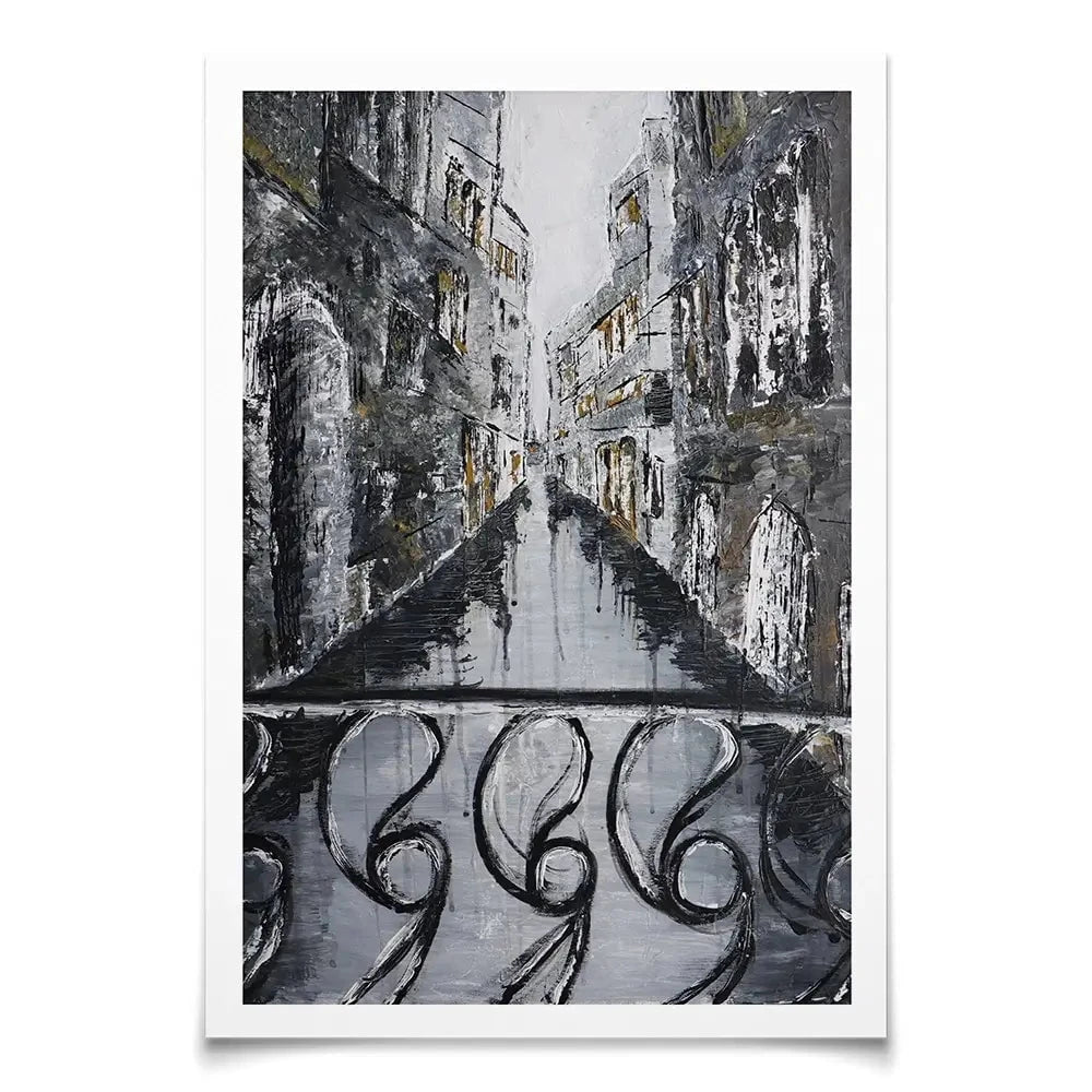 Beyond The Railing Art Print Beyond The Railing Art Print wall art product Elizabeth White