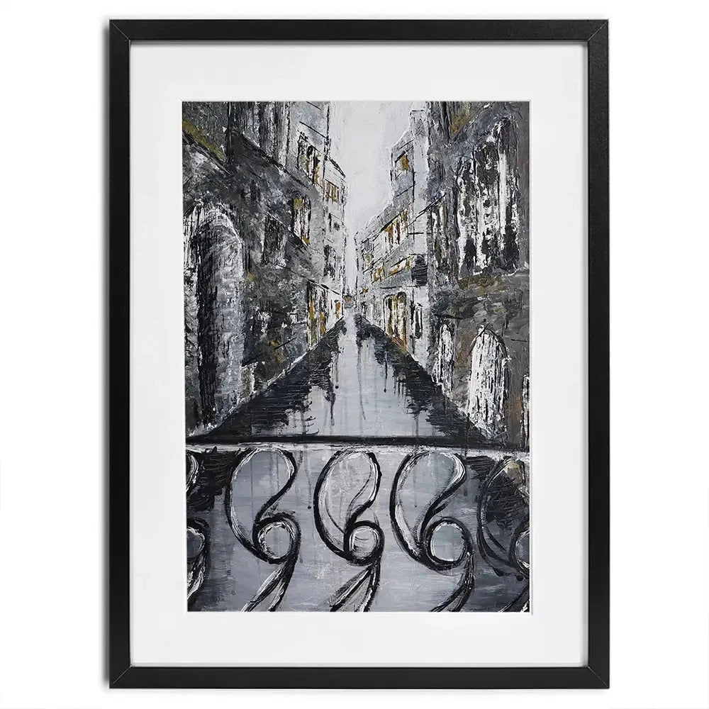 Beyond The Railing Framed Art Print Beyond The Railing Framed Art Print wall art product Elizabeth White