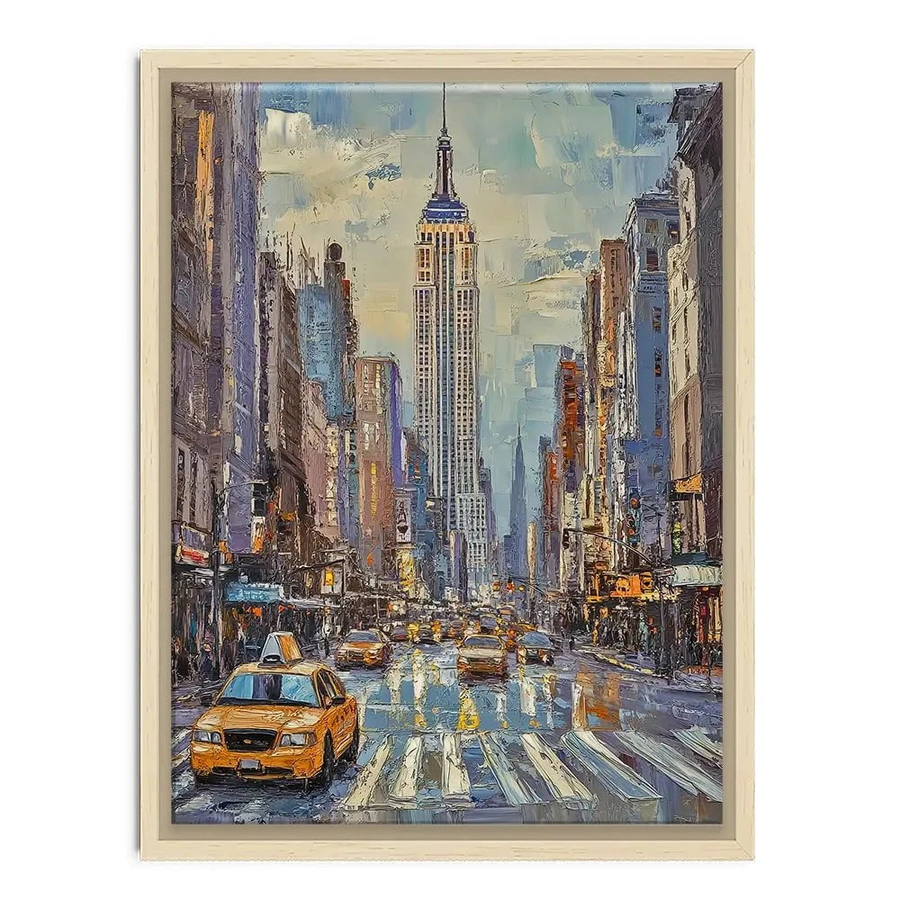 Big Apple Crossing Canvas Print Big Apple Crossing Canvas Print wall art product David Alexander Elder