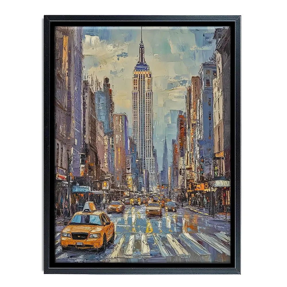 Big Apple Crossing Canvas Print Big Apple Crossing Canvas Print wall art product David Alexander Elder