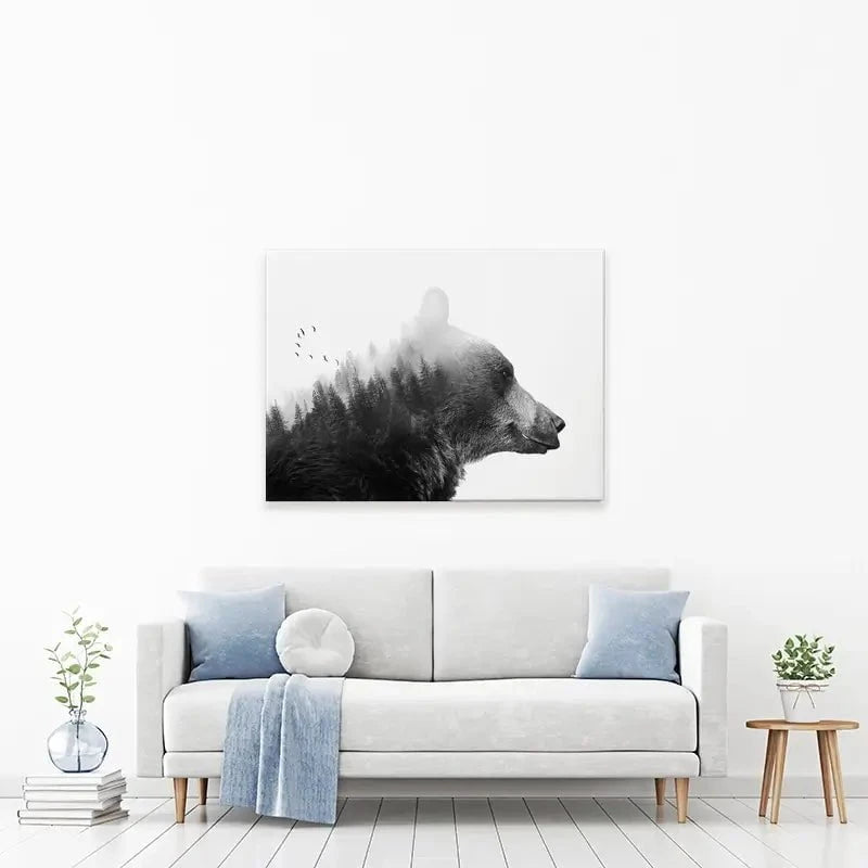 Big Bear Canvas Print Big Bear Canvas Print wall art product Emanuela Carratoni - Independent