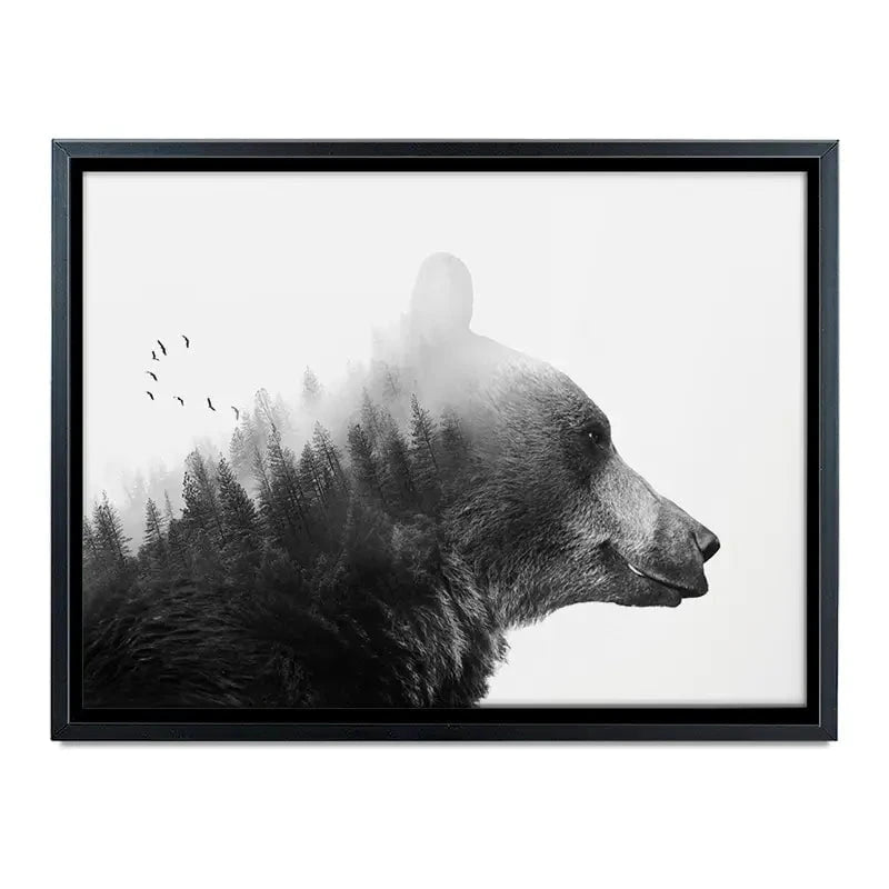 Big Bear Canvas Print Big Bear Canvas Print wall art product Emanuela Carratoni - Independent