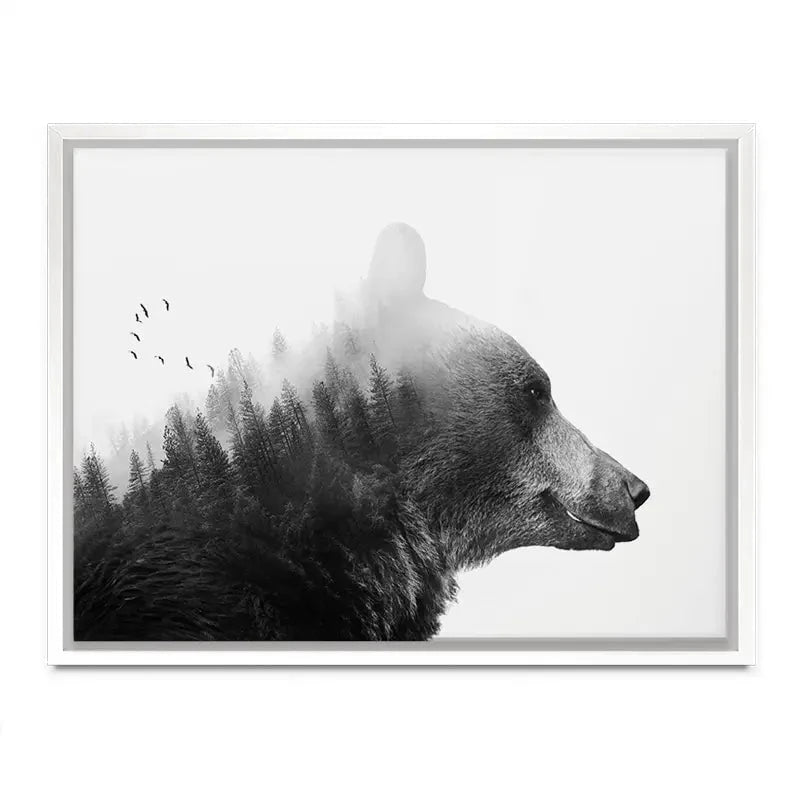 Big Bear Canvas Print Big Bear Canvas Print wall art product Emanuela Carratoni - Independent