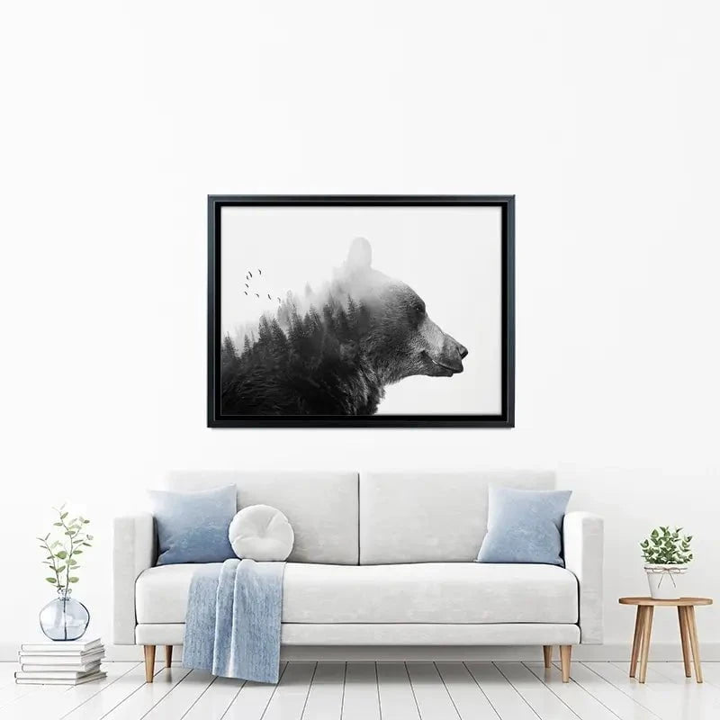 Big Bear Canvas Print Big Bear Canvas Print wall art product Emanuela Carratoni - Independent
