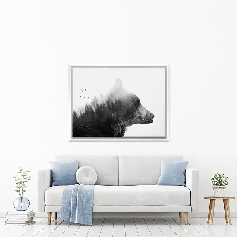 Big Bear Canvas Print Big Bear Canvas Print wall art product Emanuela Carratoni - Independent