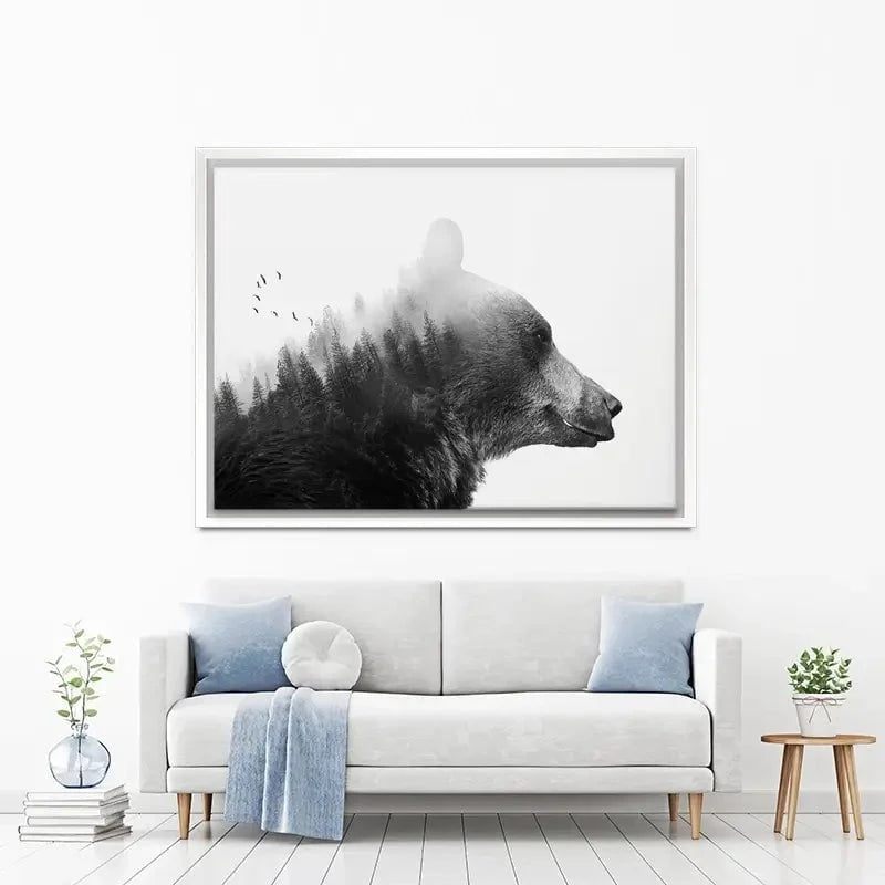 Big Bear Canvas Print Big Bear Canvas Print wall art product Emanuela Carratoni - Independent