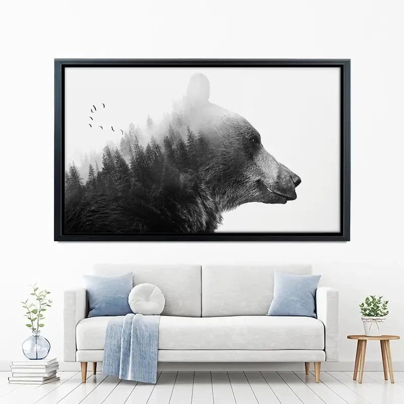 Big Bear Canvas Print Big Bear Canvas Print wall art product Emanuela Carratoni - Independent