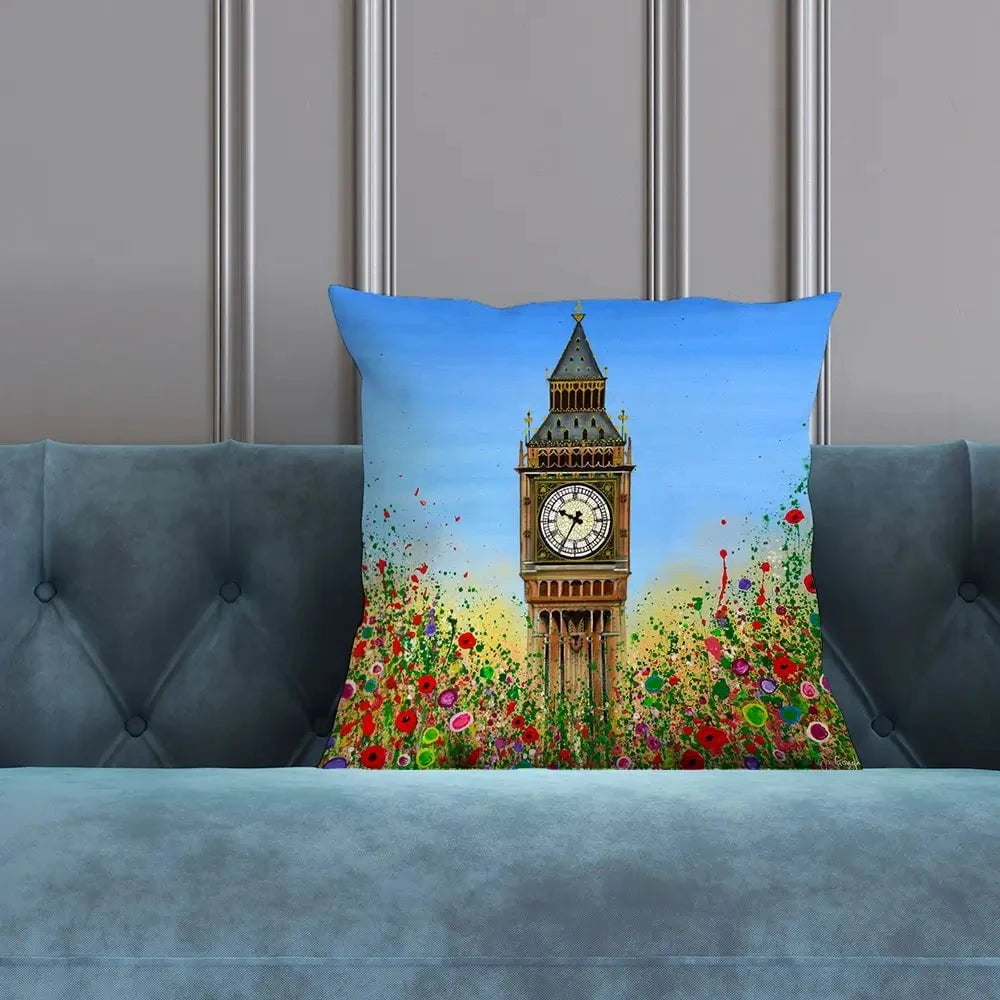 Big Ben Cushion Big Ben Cushion wall art product Jo Gough