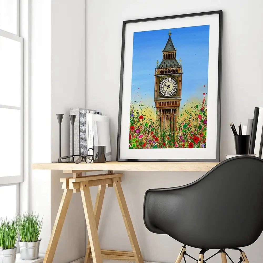 Big Ben Framed Art Print Big Ben Framed Art Print wall art product Jo Gough