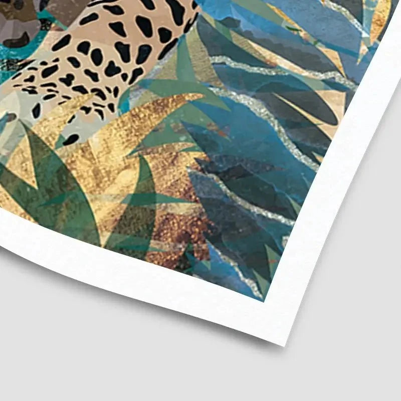 Big Cat Creeping Art Print Big Cat Creeping Art Print wall art product Sarah Manovski