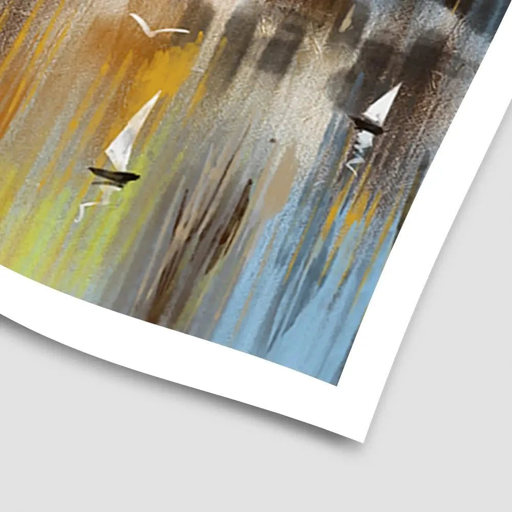Big City Reflections Art Print Big City Reflections Art Print wall art product Tim Kats / Shutterstock