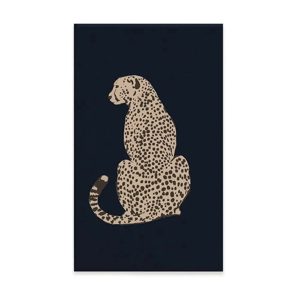 Big Jungle Cats 2 Canvas Print Big Jungle Cats 2 Canvas Print wall art product Victoria Barnes