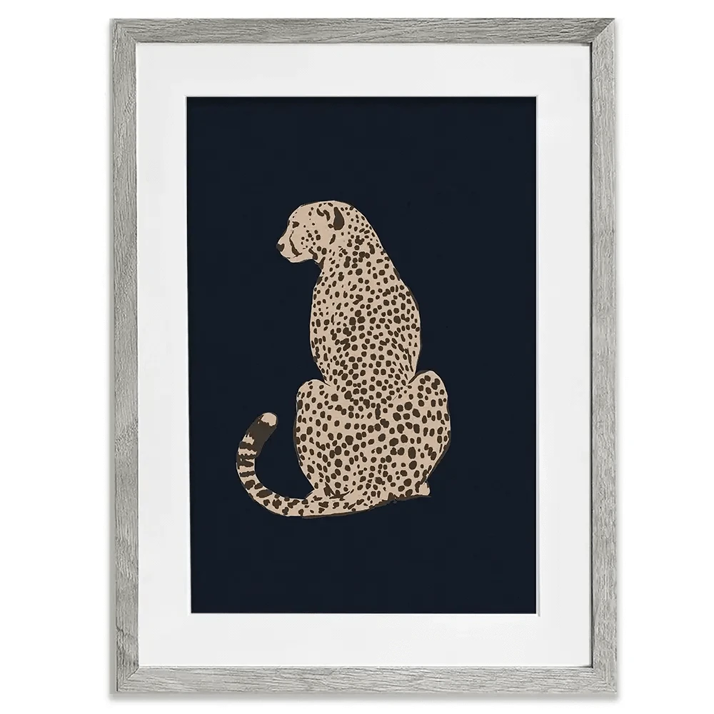 Big Jungle Cats 2 Framed Art Print Big Jungle Cats 2 Framed Art Print wall art product Victoria Barnes