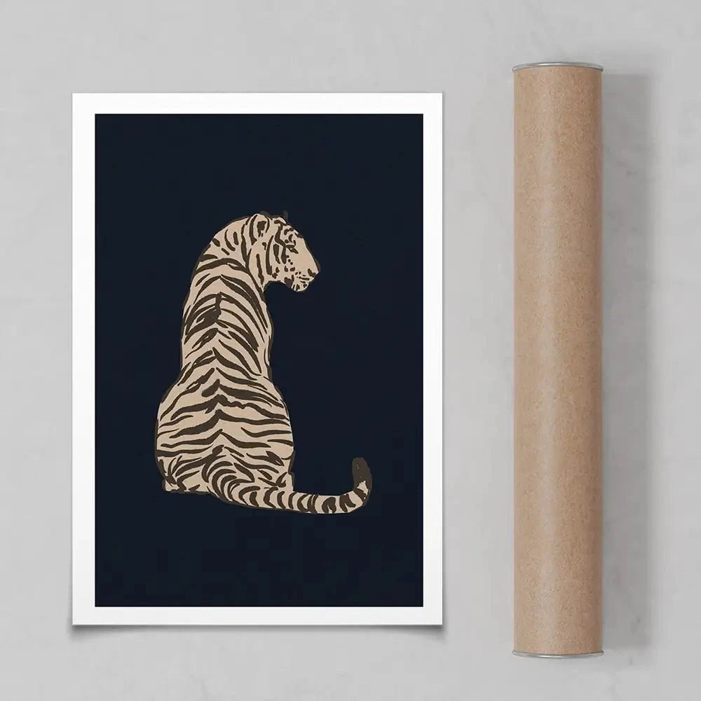 Big Jungle Cats Art Print Big Jungle Cats Art Print wall art product Victoria Barnes