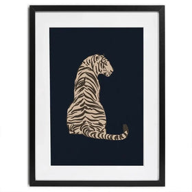 Big Jungle Cats Framed Art Print Big Jungle Cats Framed Art Print wall art product Victoria Barnes