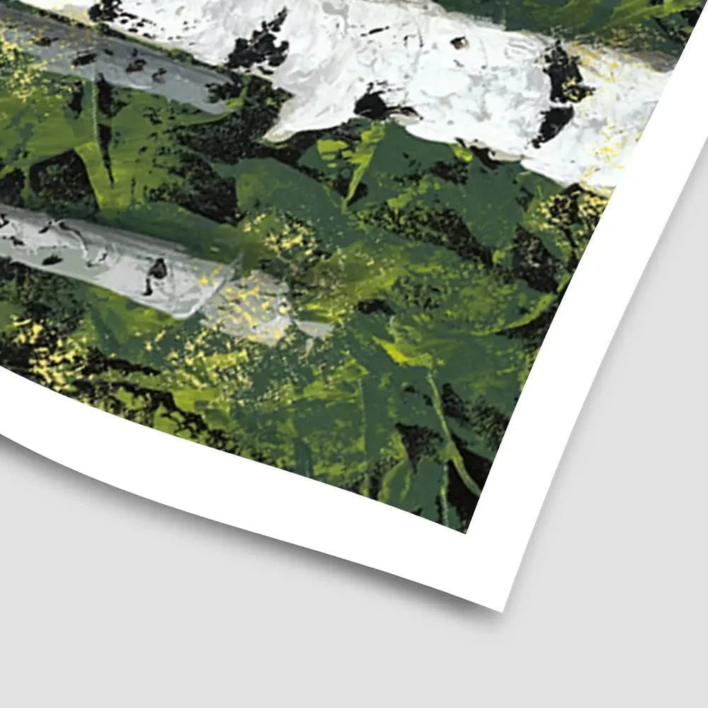 Birch Treeline Art Print Birch Treeline Art Print wall art product Jade Reynolds