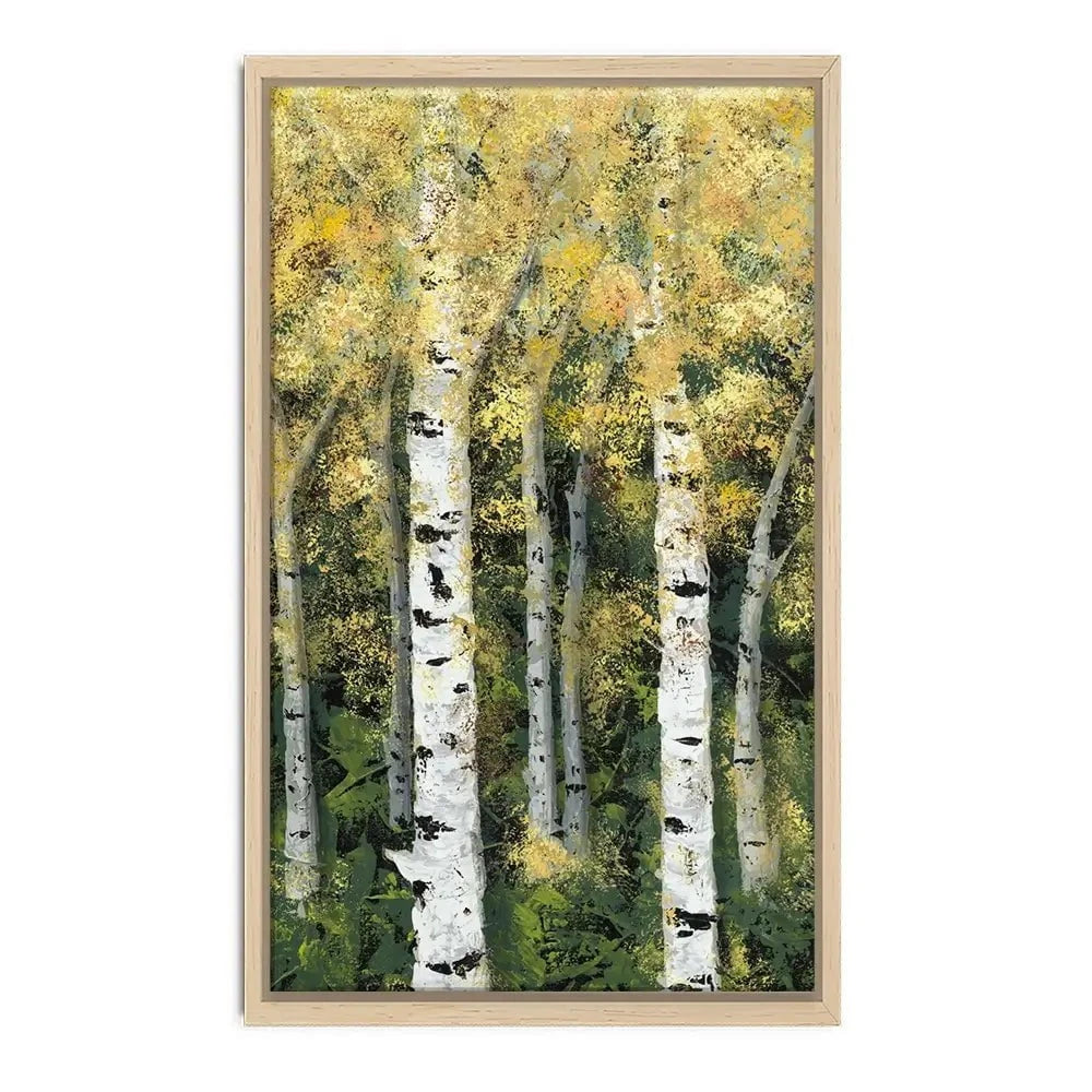 Birch Treeline Canvas Print Birch Treeline Canvas Print wall art product Jade Reynolds