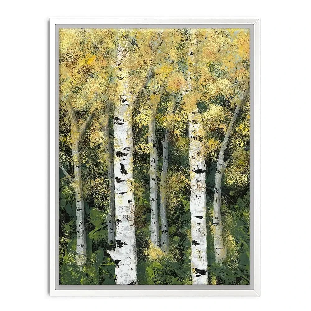 Birch Treeline Canvas Print Birch Treeline Canvas Print wall art product Jade Reynolds