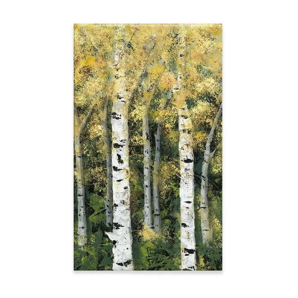 Birch Treeline Canvas Print Birch Treeline Canvas Print wall art product Jade Reynolds