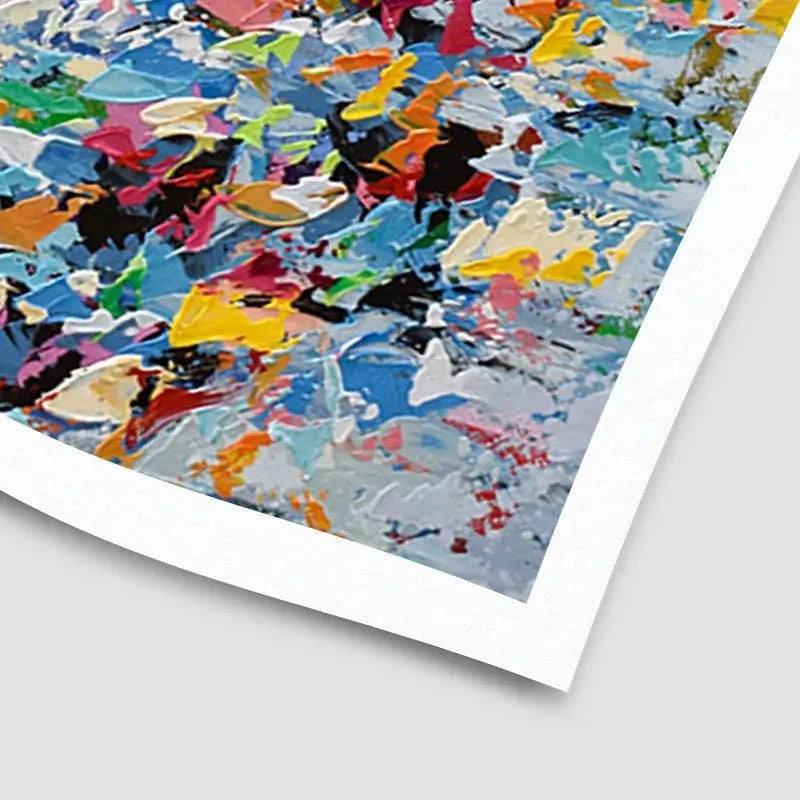 Bird Abstract Art Print Bird Abstract Art Print wall art product Olga Tkachyk