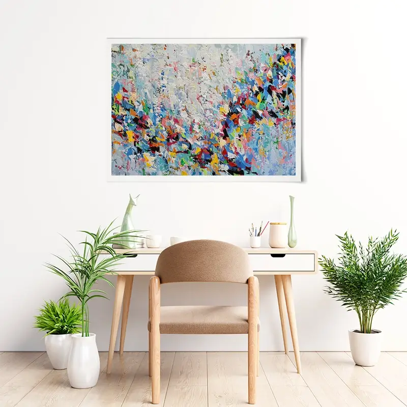 Bird Abstract Art Print Bird Abstract Art Print wall art product Olga Tkachyk