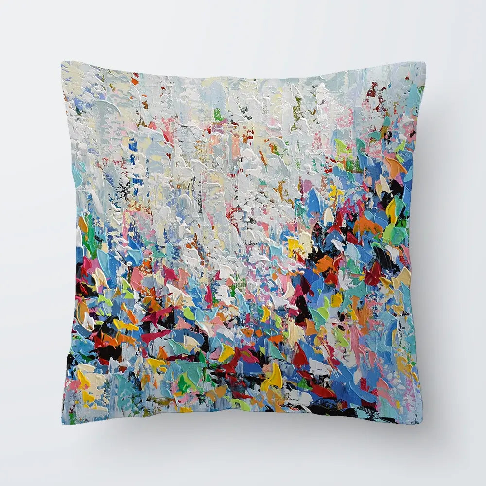 Bird Abstract Cushion Bird Abstract Cushion wall art product Olga Tkachyk