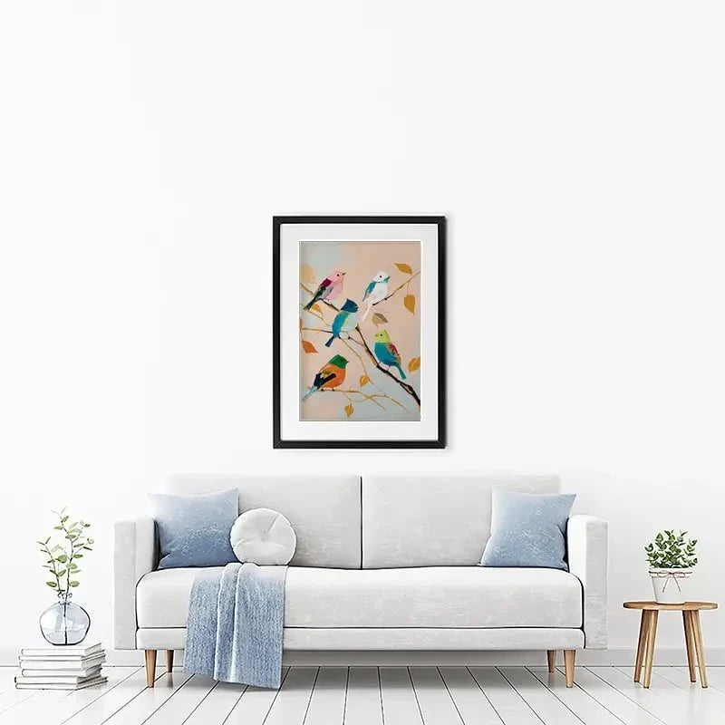 Birds In Wonderland Framed Art Print Birds In Wonderland Framed Art Print wall art product Svetlana Aleynikova
