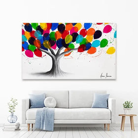 Birthday Tree Canvas Print Birthday Tree Canvas Print wall art product Ashvin Harrison