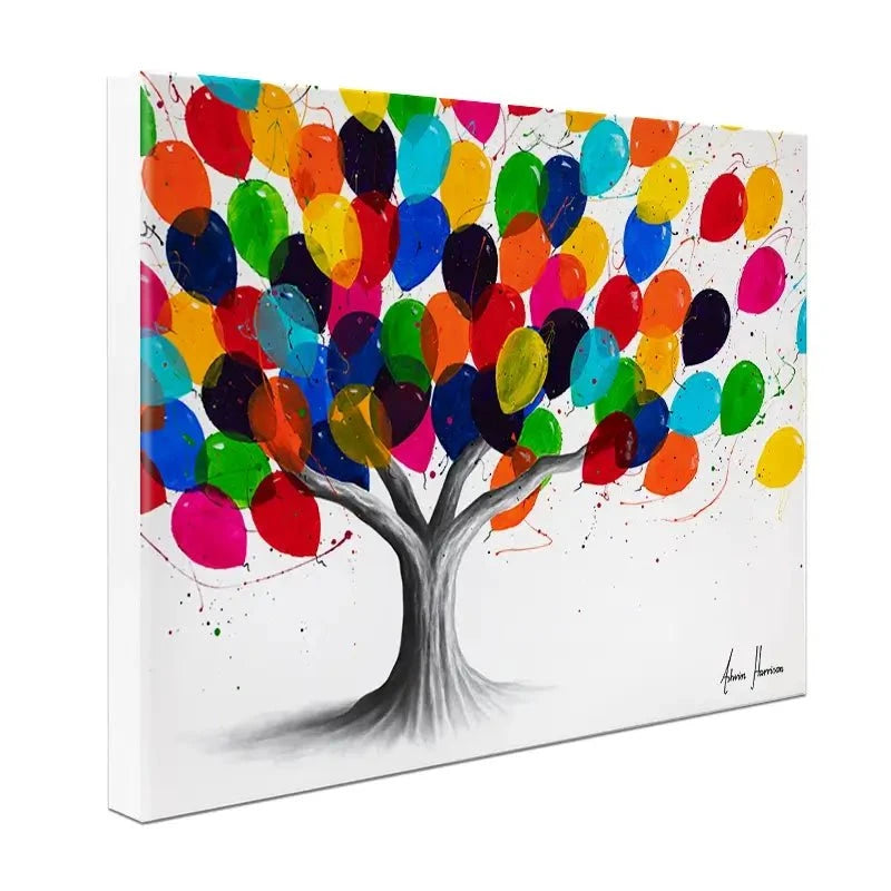 Birthday Tree Canvas Print Birthday Tree Canvas Print wall art product Ashvin Harrison