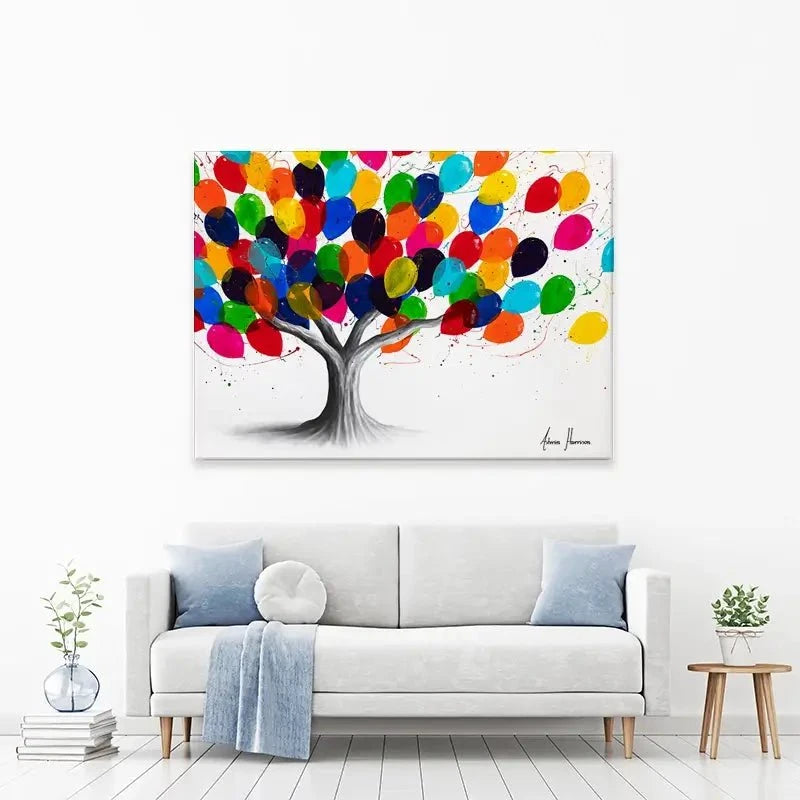 Birthday Tree Canvas Print Birthday Tree Canvas Print wall art product Ashvin Harrison
