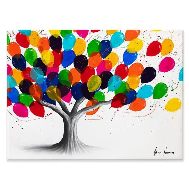 Birthday Tree Canvas Print Birthday Tree Canvas Print wall art product Ashvin Harrison