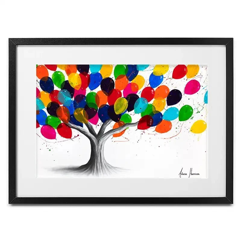 Birthday Tree Framed Art Print Birthday Tree Framed Art Print wall art product Ashvin Harrison
