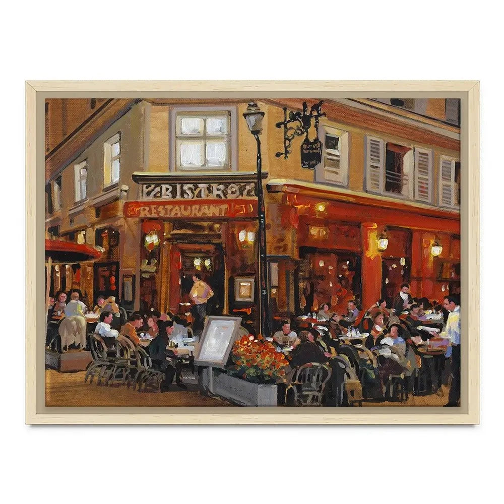 Bistro 1 Canvas Print Bistro 1 Canvas Print wall art product Tim O'Toole