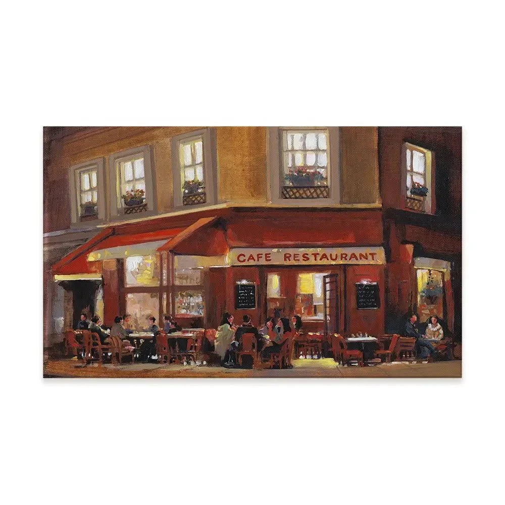 Bistro 2 Canvas Print Bistro 2 Canvas Print wall art product Tim O'Toole