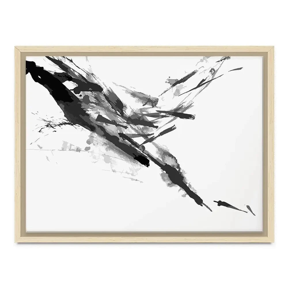 Black And White Abstract Canvas Print Black And White Abstract Canvas Print wall art product shooarts / Shutterstock