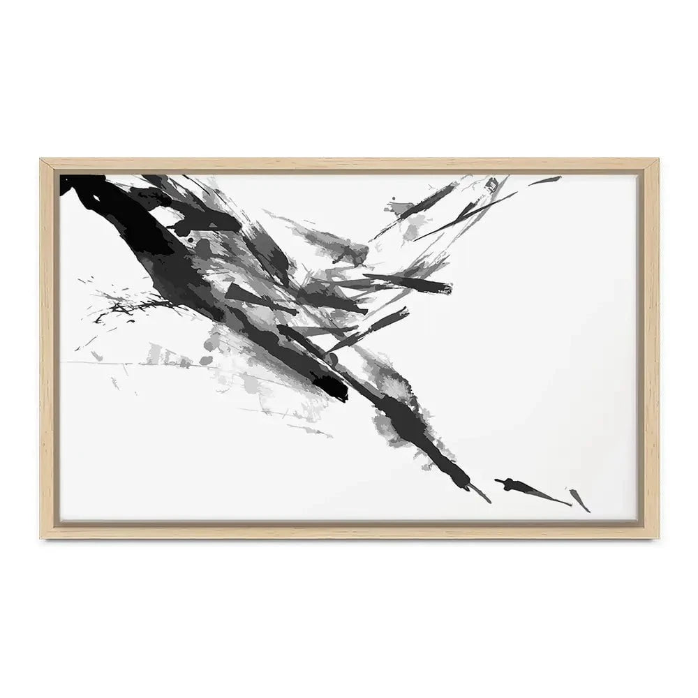 Black And White Abstract Canvas Print Black And White Abstract Canvas Print wall art product shooarts / Shutterstock