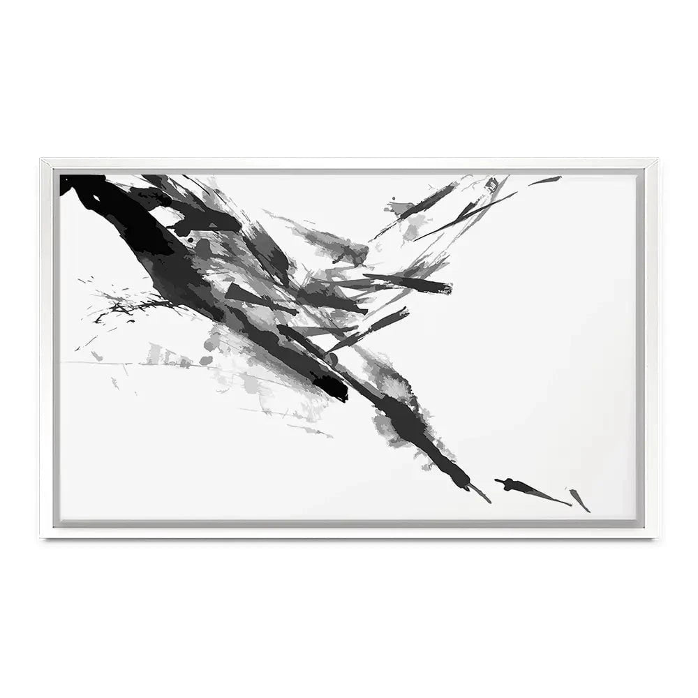 Black And White Abstract Canvas Print Black And White Abstract Canvas Print wall art product shooarts / Shutterstock