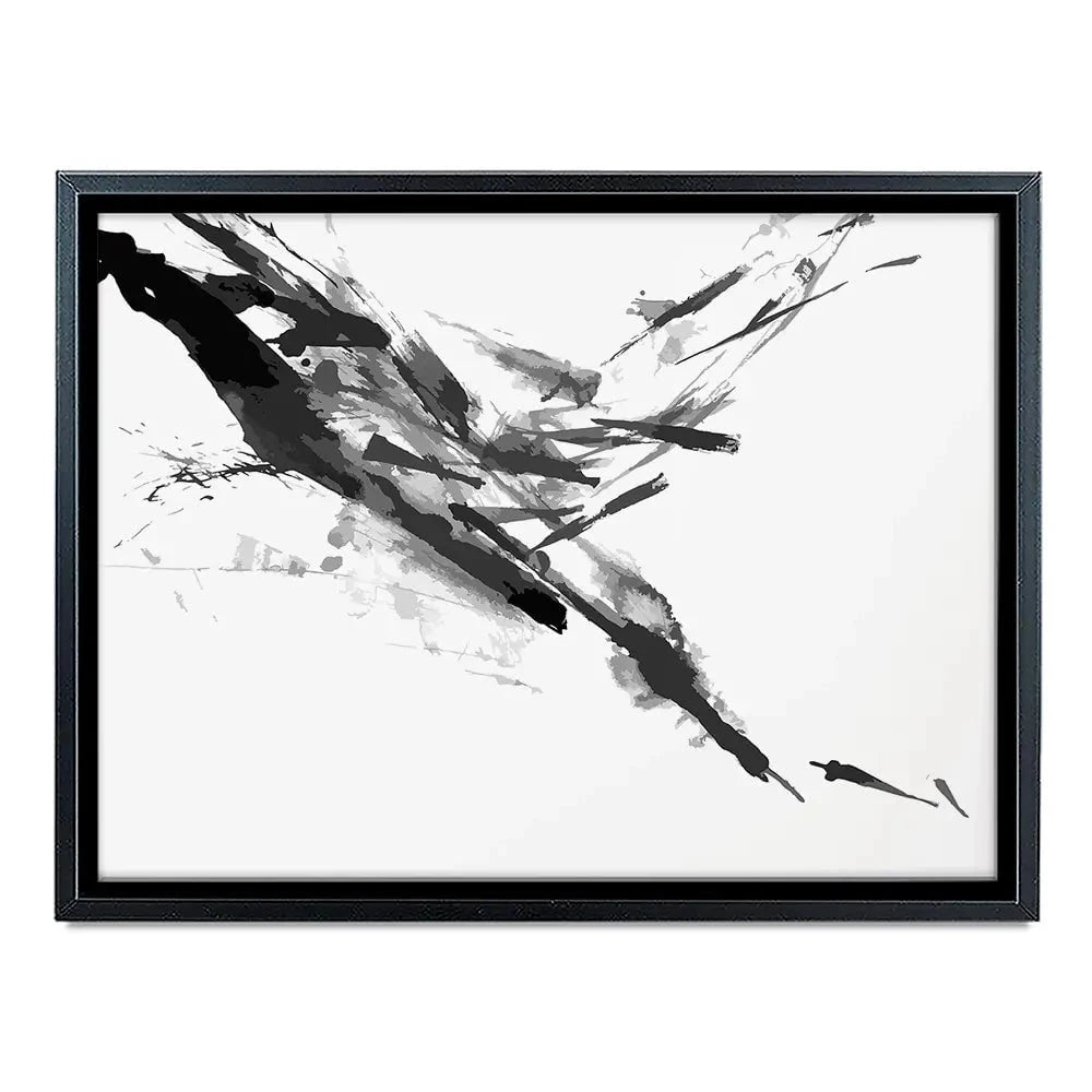 Black And White Abstract Canvas Print Black And White Abstract Canvas Print wall art product shooarts / Shutterstock