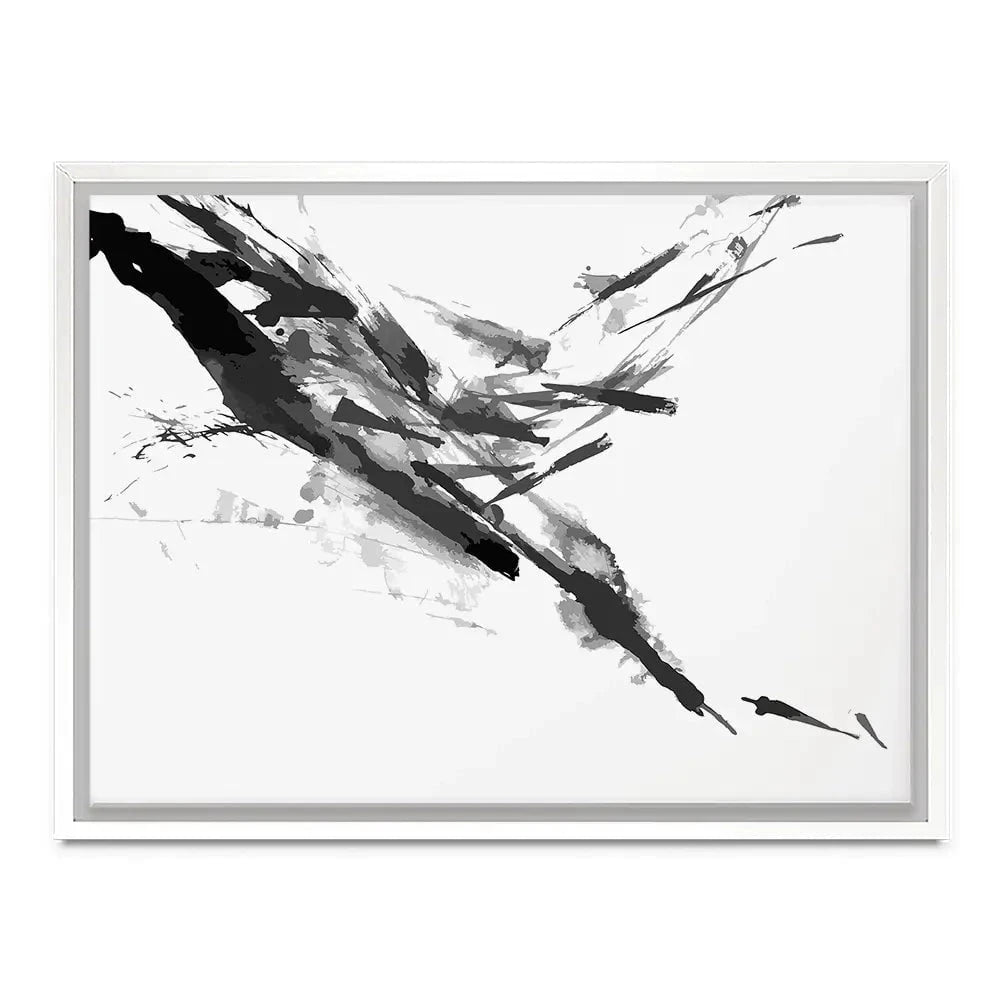 Black And White Abstract Canvas Print Black And White Abstract Canvas Print wall art product shooarts / Shutterstock