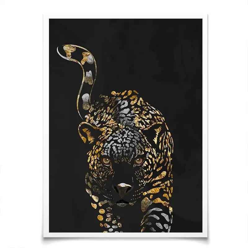 Black Jaguar Art Print Black Jaguar Art Print wall art product Sarah Manovski