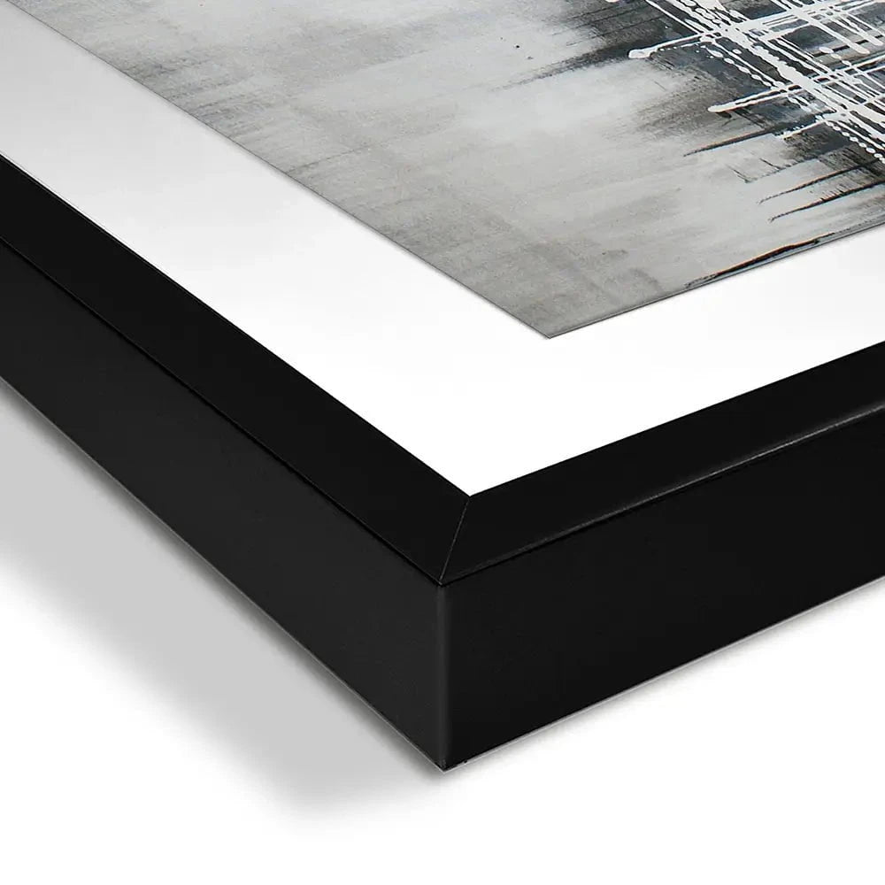 Black White City Framed Art Print Black White City Framed Art Print wall art product Maria Moretti