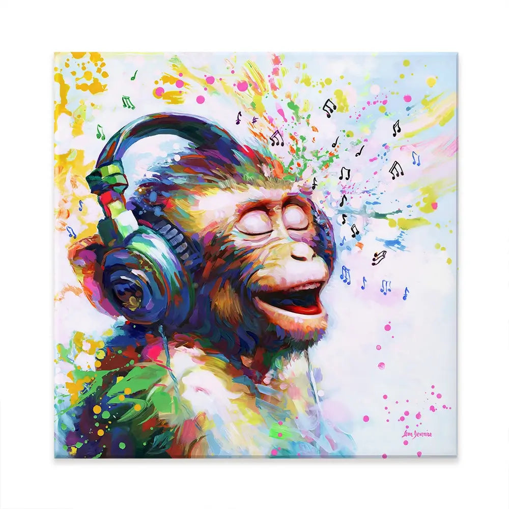 Blissful Beats Canvas Print Blissful Beats Canvas Print wall art product Leon Devenice